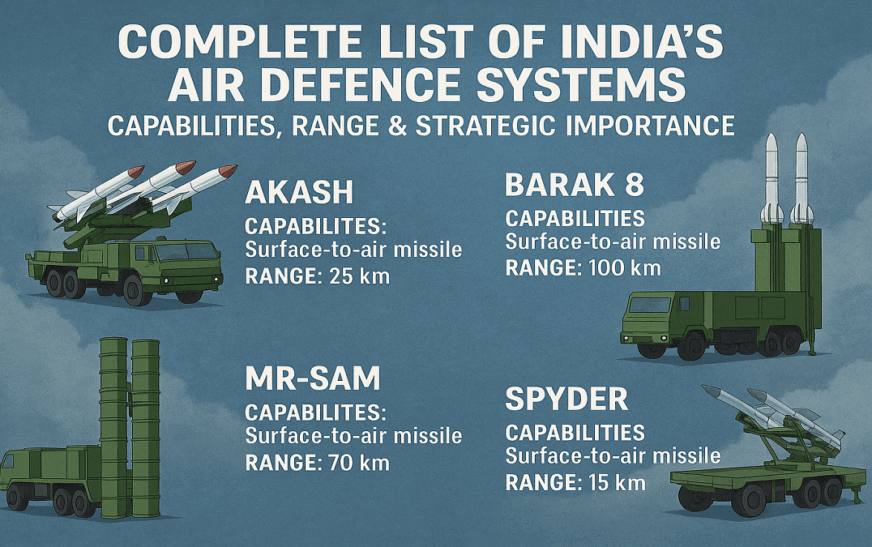 AIR DEFENCE SYSTEM:  INDIA