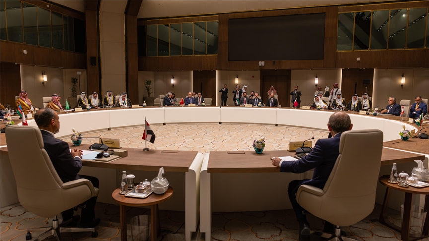 ARAB MEETING ON IRAN WAR