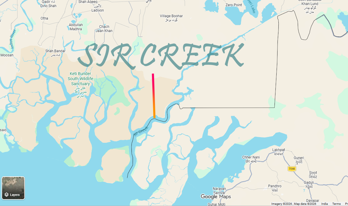 SIR CREEK & PRESENT DEVELOPMENT